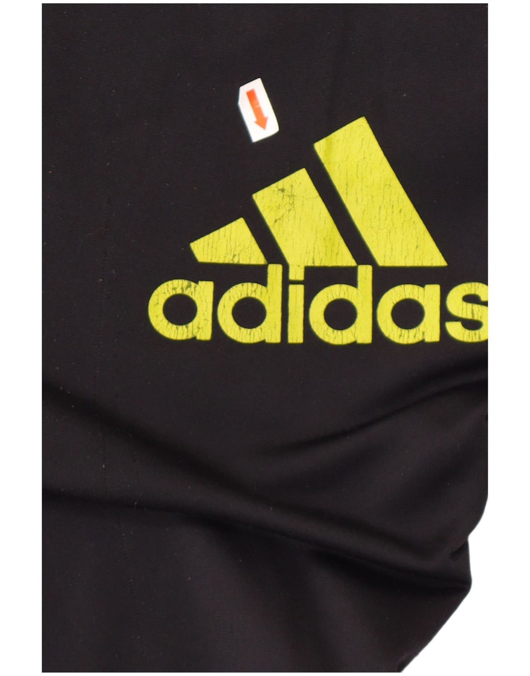 ADIDAS Calças de treino masculinas Joggers UK 40/42 Médio Preto Poliéster