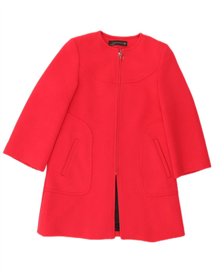 Sobretudo feminino ZARA UK 6 XS rosa