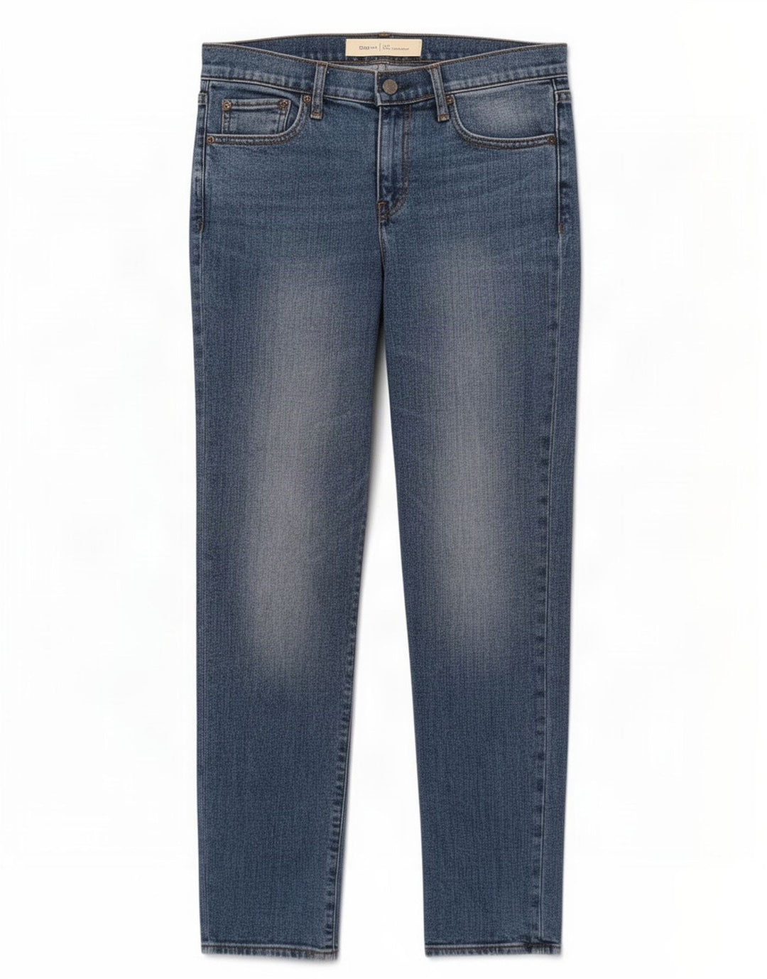 Jeans retos femininos Gap W28 L29 algodão azul