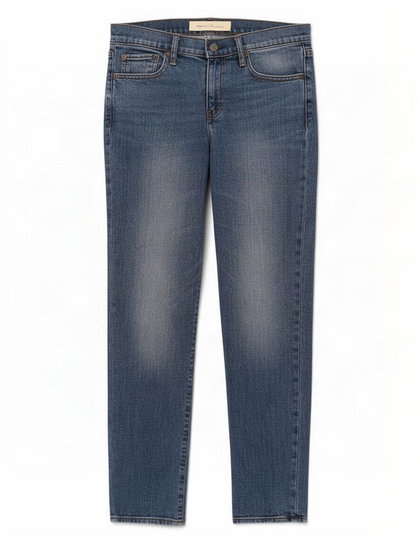 Jeans retos femininos Gap W28 L29 algodão azul