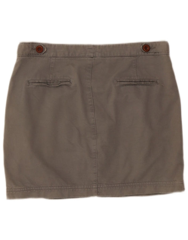 Zara Womens Trafaluc Pegged Mini Saia EU 42 Grande W32 Cinza
