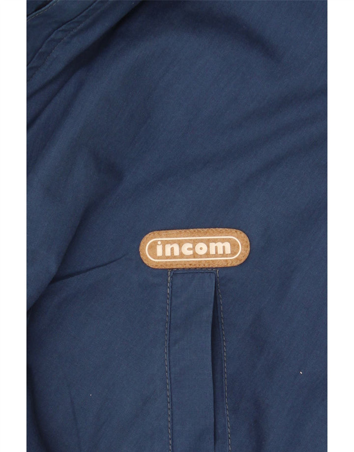 Jaqueta reversível masculina Incom UK 40 grande azul