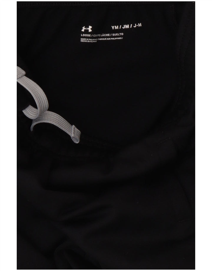 Calças de treino para meninos UNDER ARMOUR 9-10 anos médio preto