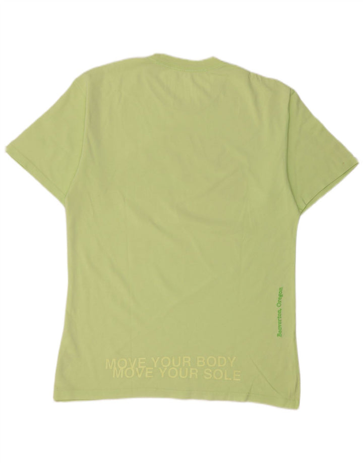 Camiseta Nike masculina gráfica Top pequeno algodão verde