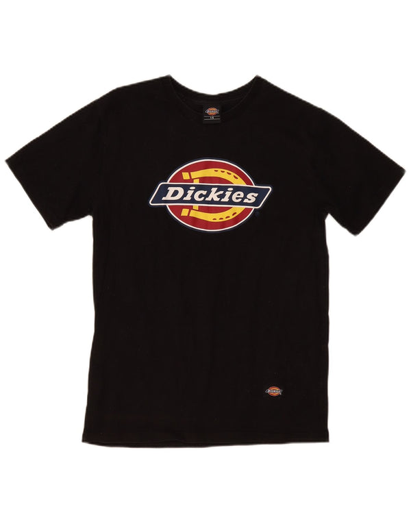 Camiseta feminina gráfica Dickies Top UK 14 médio preto