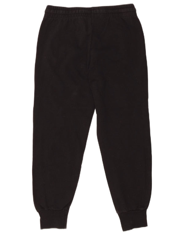 Calça feminina Kappa com estampa gráfica e jogging UK 12 médio preto algodão