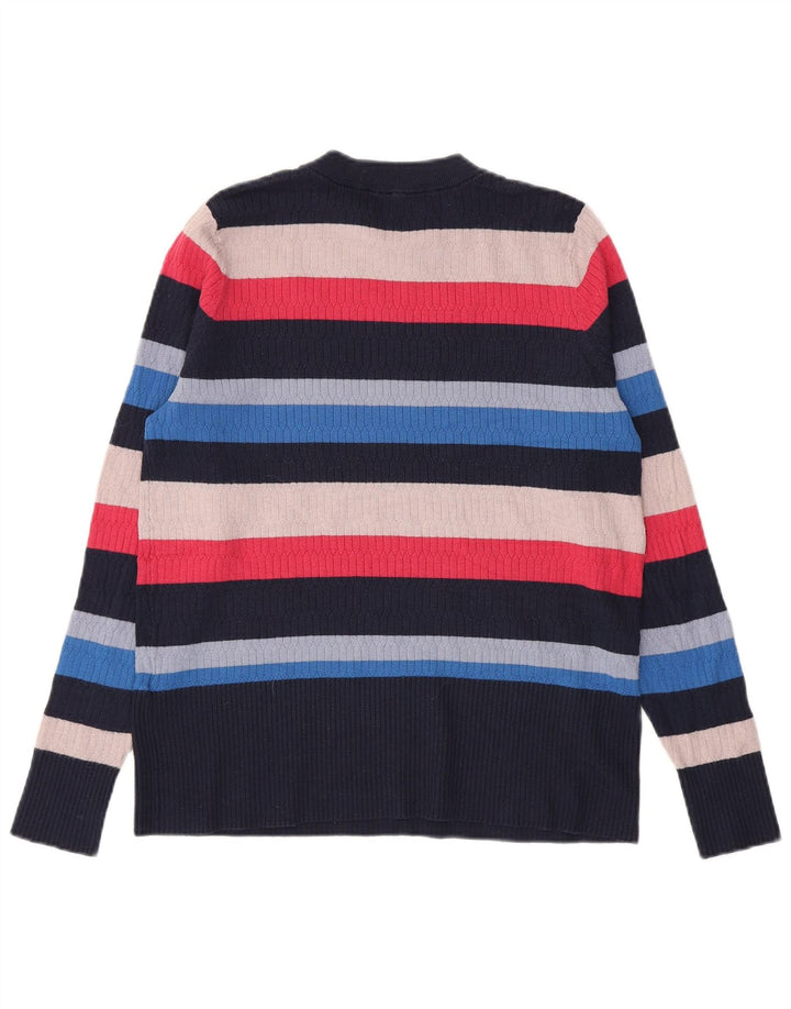 Suéter feminino Marks & Spencer com gola redonda UK 18 XL multicolorido