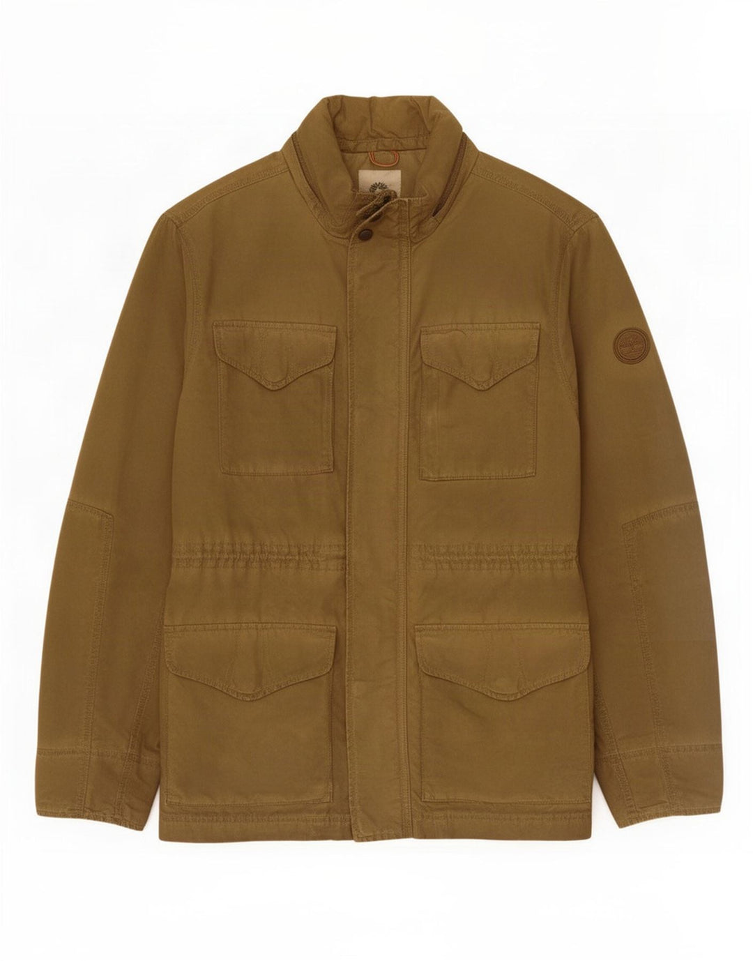 Jaqueta utilitária masculina Timberland UK 38 algodão bege médio
