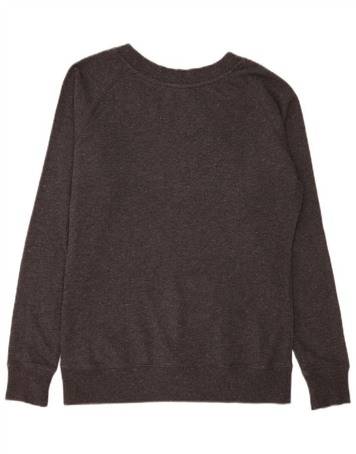 Animal feminino moletom jumper UK 10 pequeno cinza manchado