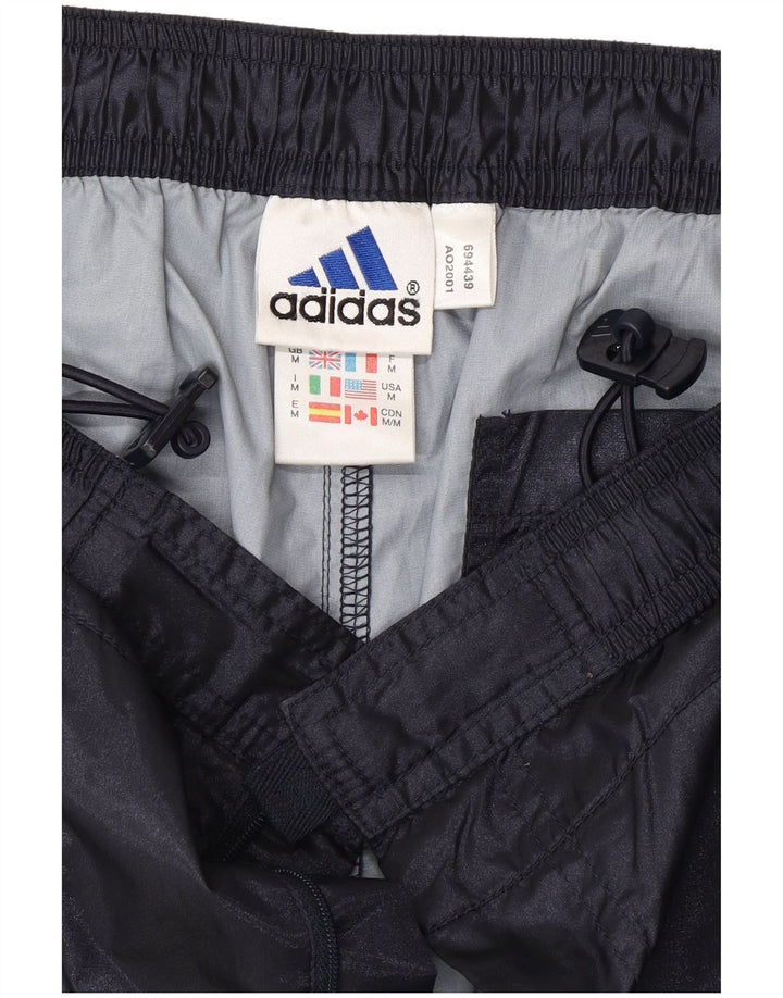 Calça impermeável masculina Adidas média azul marinho poliéster