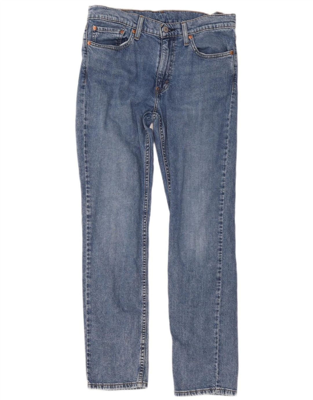 Levi's Masculino 511 Slim Jeans W32 L32 Azul Algodão