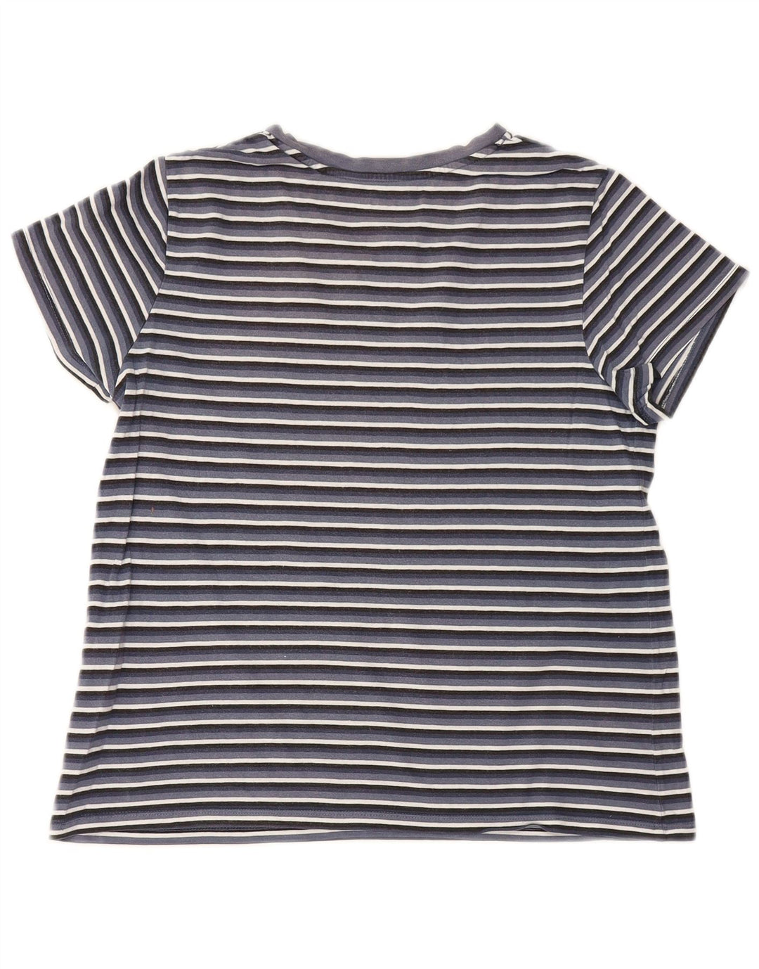 Camiseta feminina Levi's Top UK 12 médio listrado azul marinho