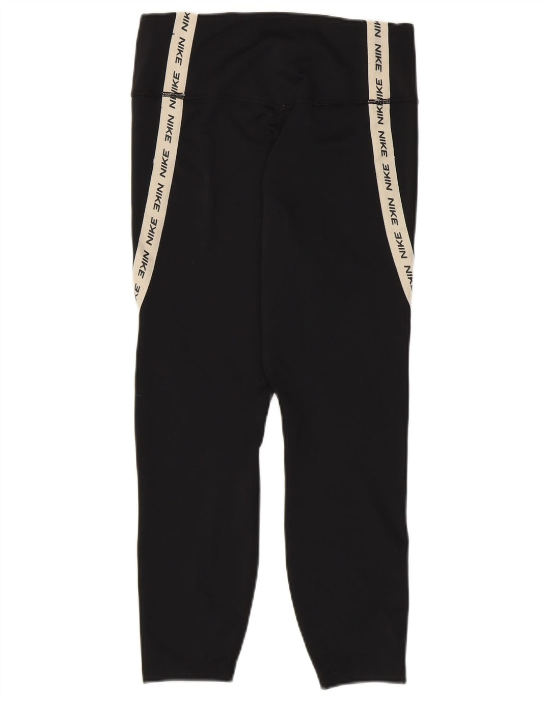 Leggings capri femininas Nike Dri Fit Graphic UK 12 médio preto colorblock