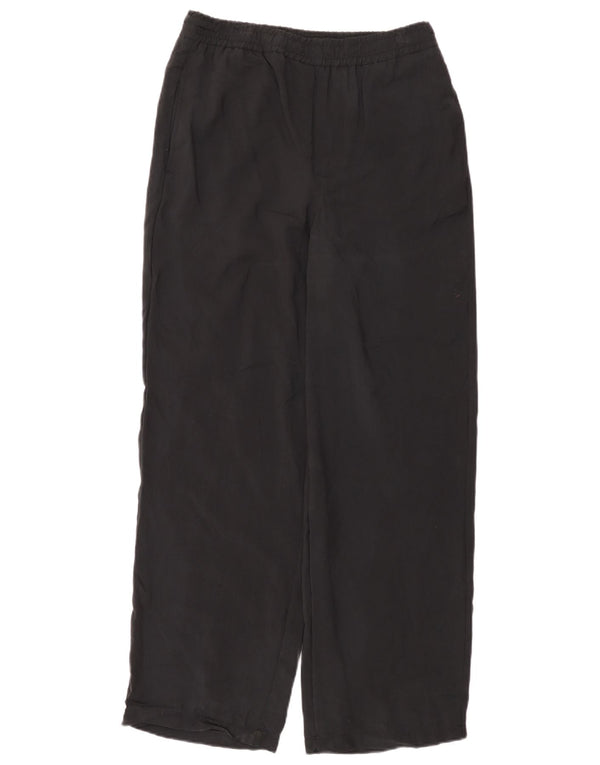 Calça Zara Masculina Solta Fit Casual Médio W31 L29 Preta Modal