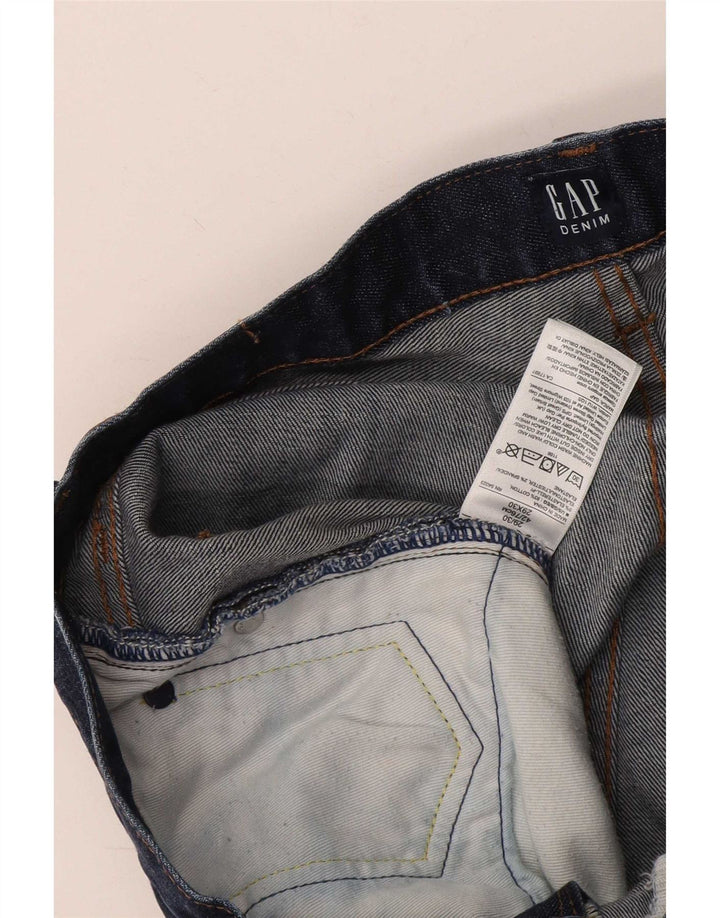 Gap Mens Slim Jeans W29 L30 Azul Marinho Algodão