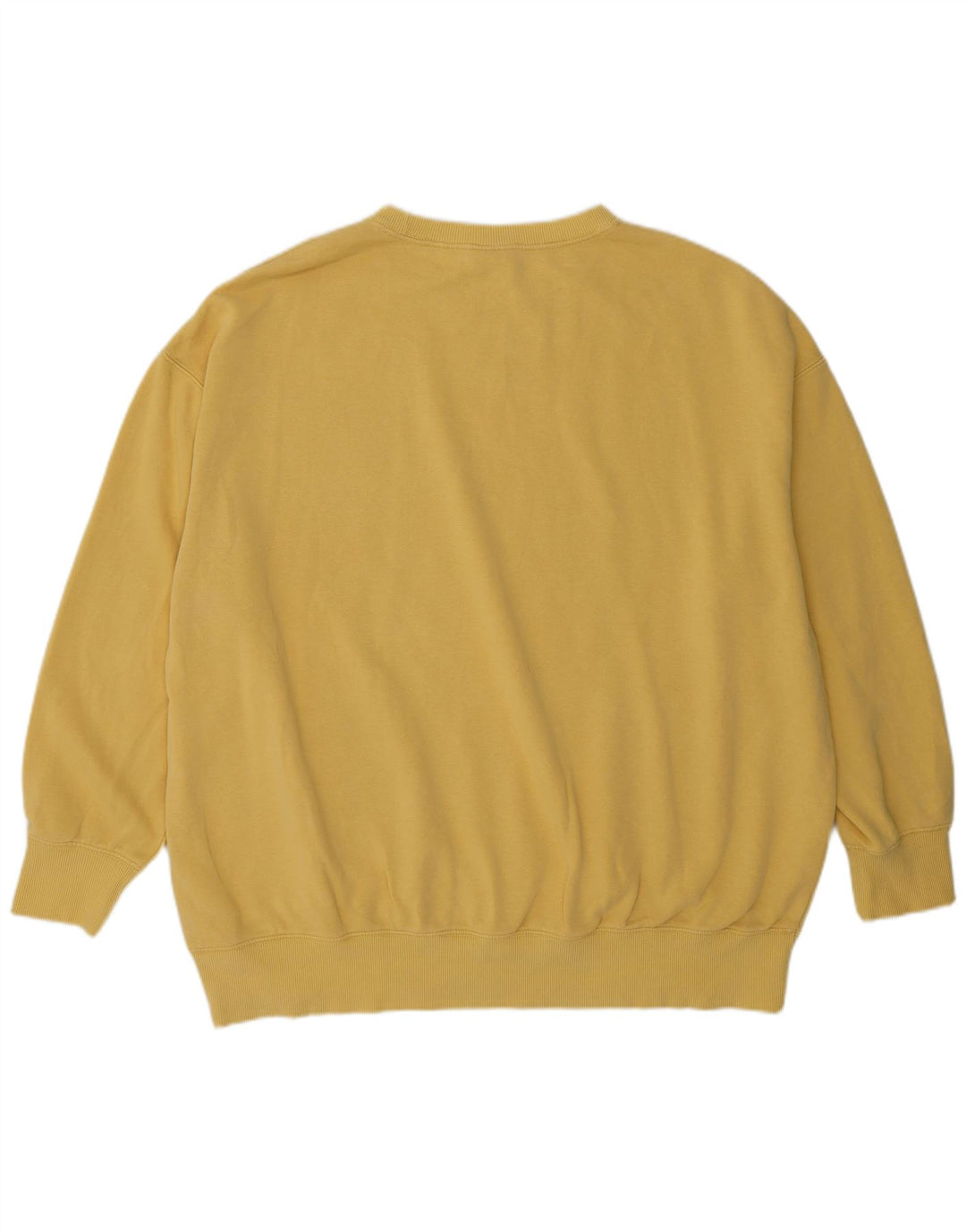 Moletom Nike Masculino Relaxed Fit Jumper Grande Algodão Amarelo Anos 90