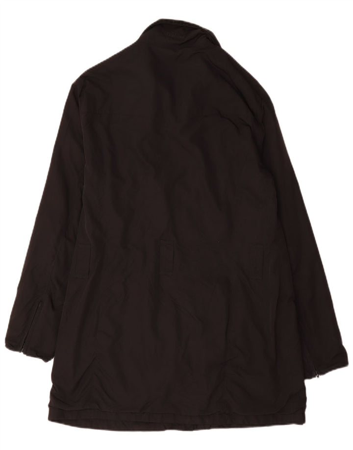 Jaqueta utilitária feminina Barbour UK 12 poliéster preto médio