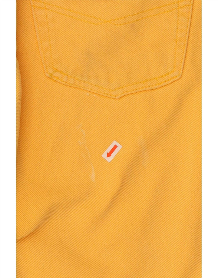 Rifle Mens Straight Jeans W32 L29 Amarelo
