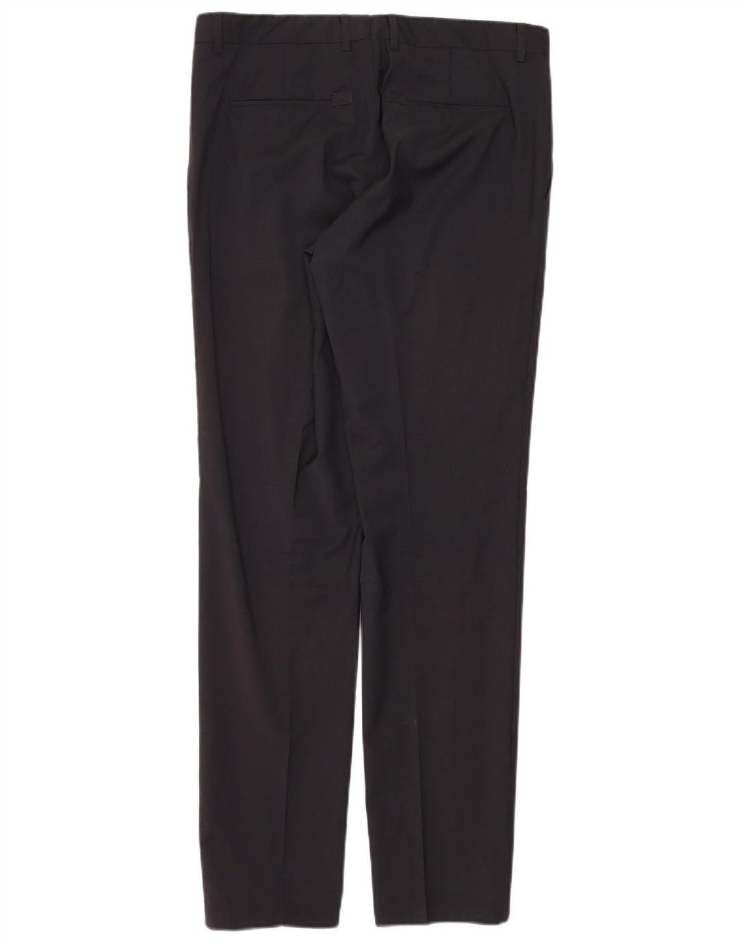 Calvin Klein masculino 2 botões 2 peças terno IT 50 grande W34 L33 lã preta