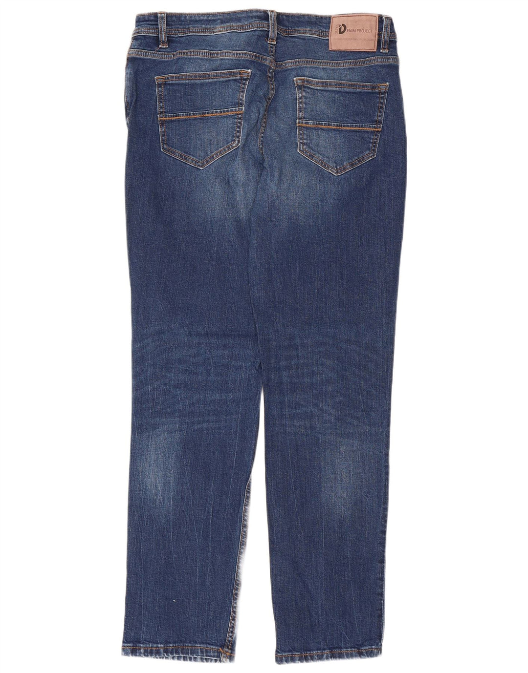 Dack's Mens Slim Jeans IT 50 Grande W32 L30 Azul Algodão