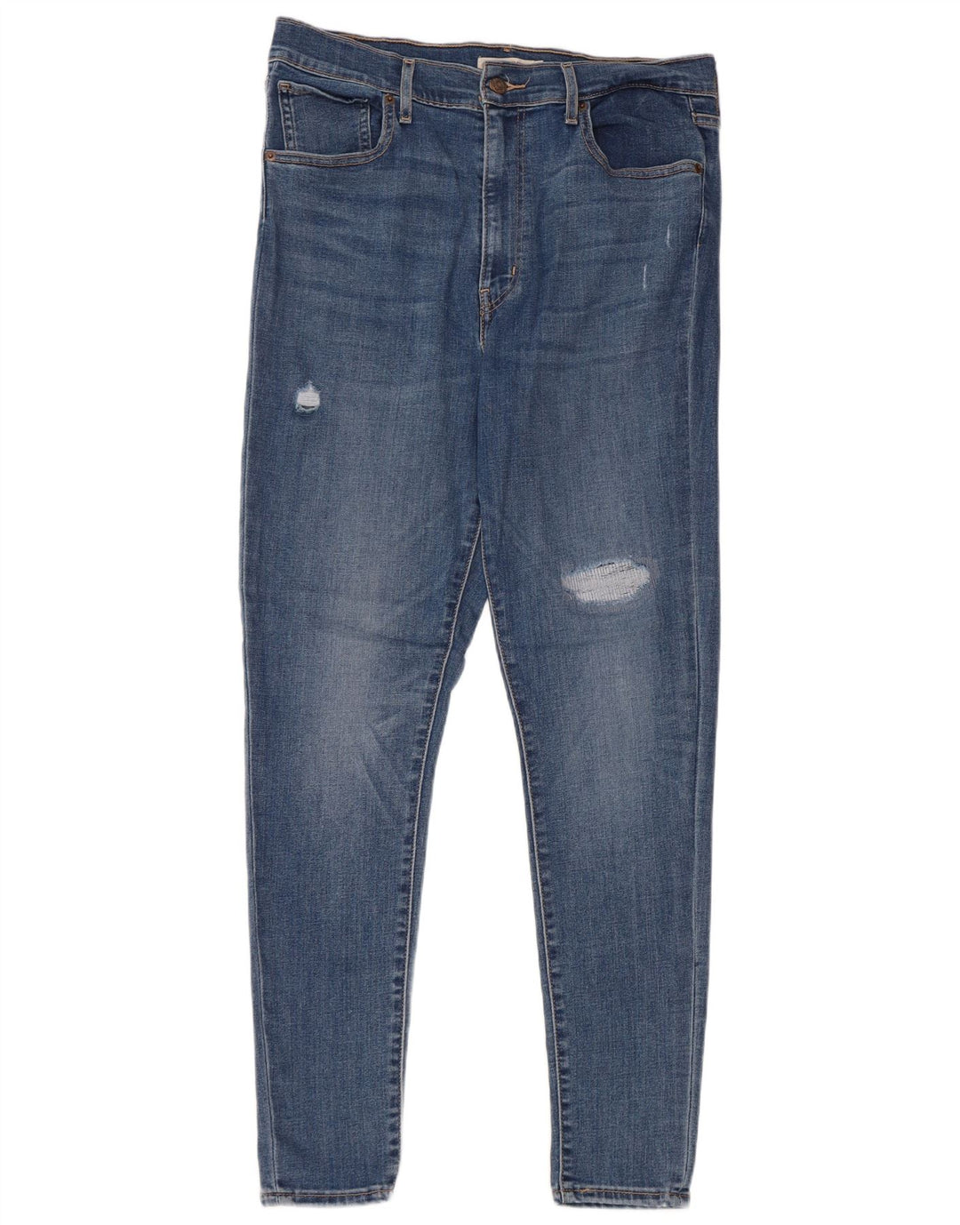 Jeans skinny feminino Levi's W32 L30 algodão azul