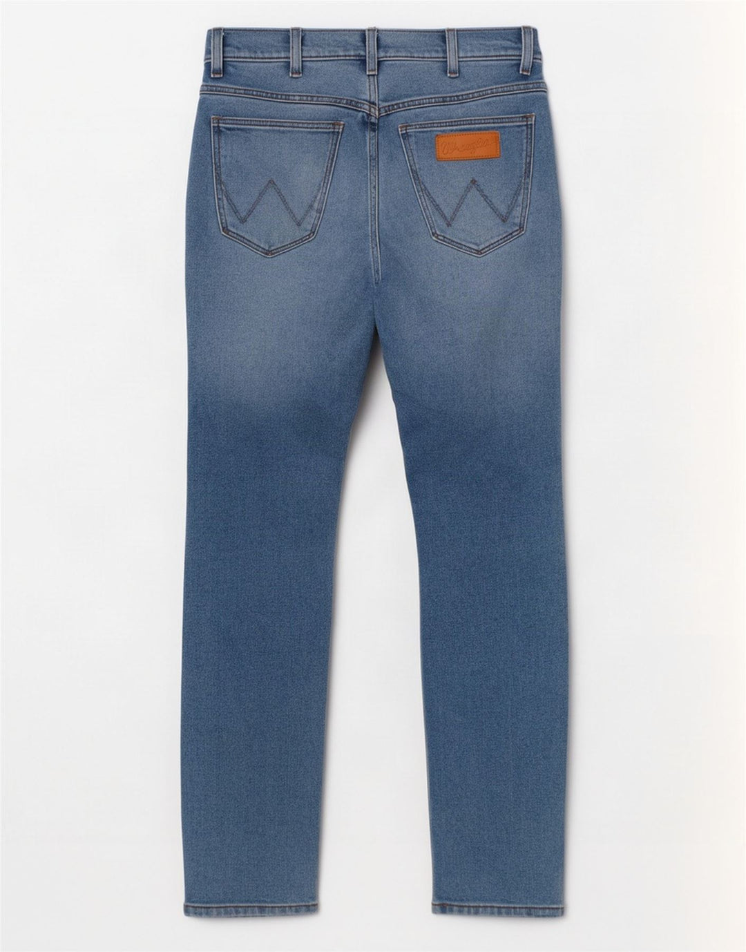 Wrangler Mens Larston Slim Jeans W28 L32 Azul Algodão