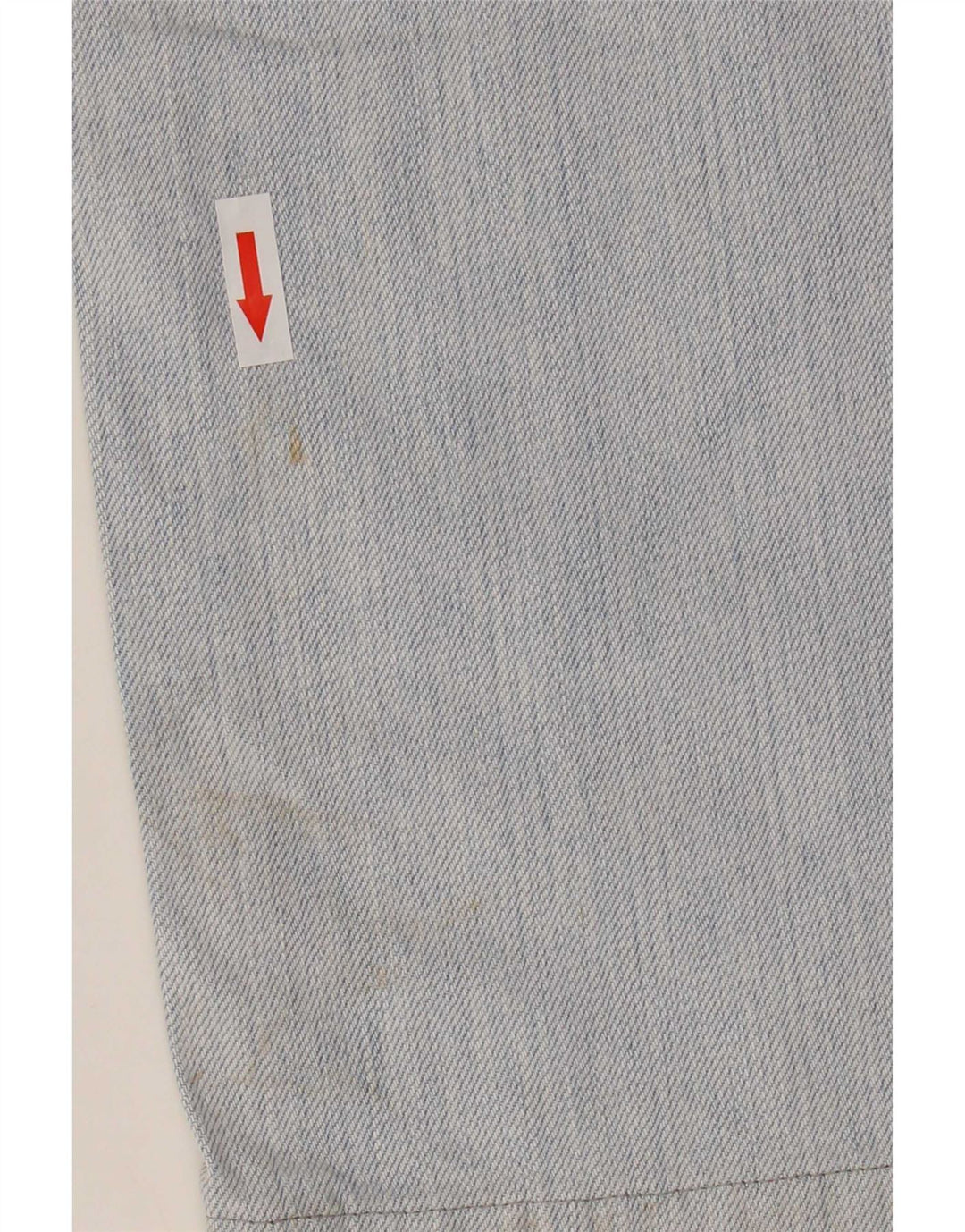 Lee Mens Straight Jeans W34 L30 Azul Algodão