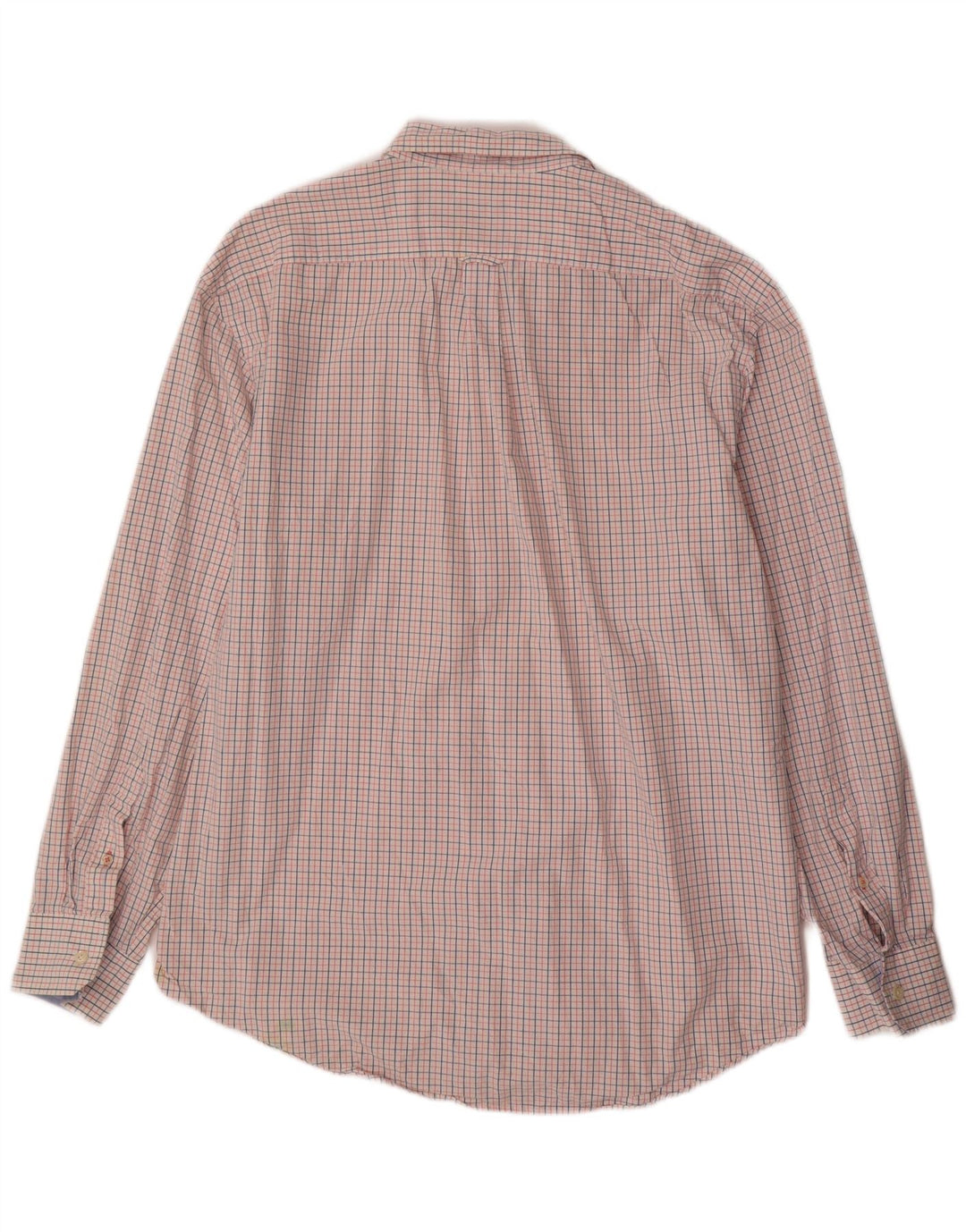 Camisa masculina IZOD XL algodão xadrez rosa