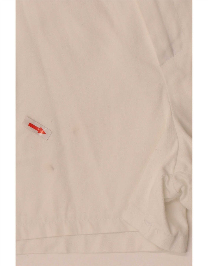 Cosmos Mens Chino Shorts W32 Médio Branco