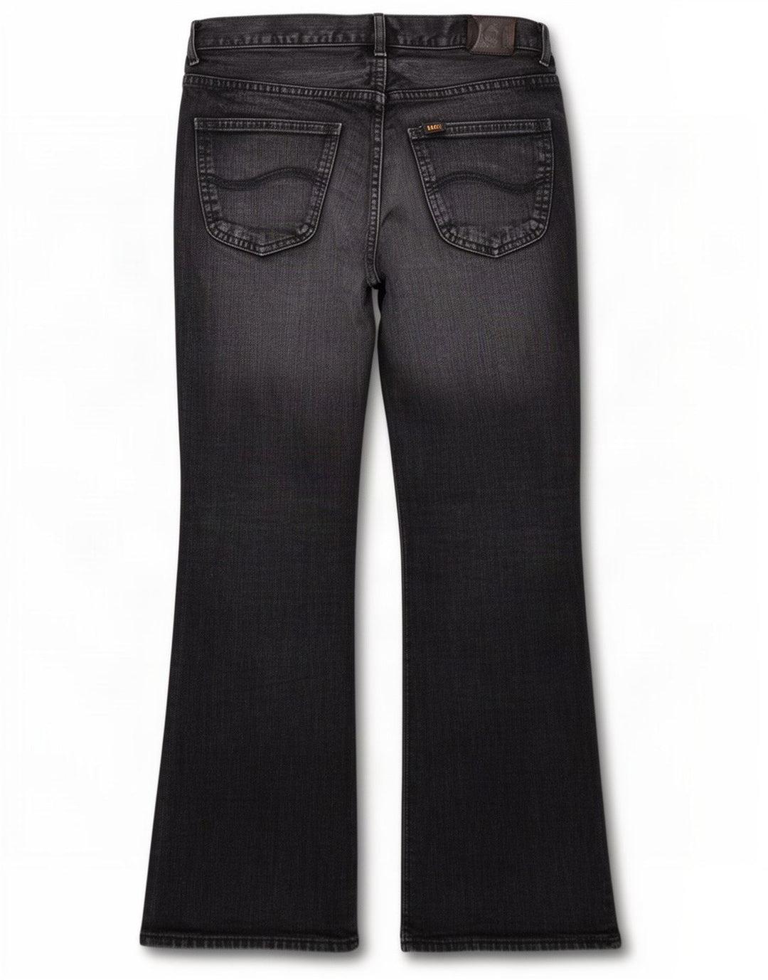 Lee Mens Denver Bootcut Jeans W34 L30 Algodão Preto