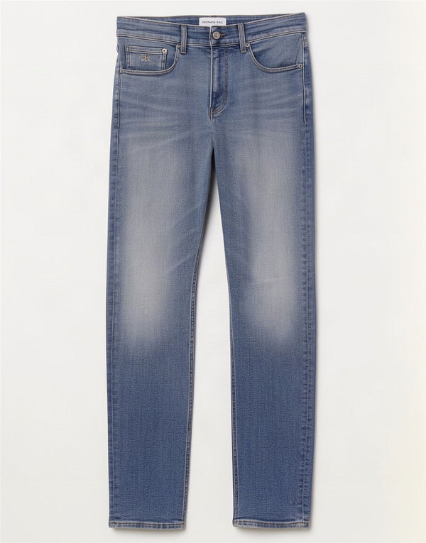 Calvin Klein Masculino Slim Jeans W31 L32 Azul Algodão