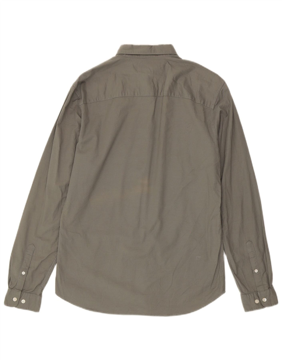 Camisa masculina Jack & Jones pequena cinza algodão