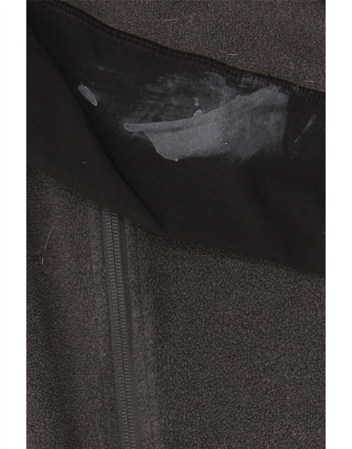 Jaqueta masculina de lã The North Face UK 40 grande poliéster colorblock cinza