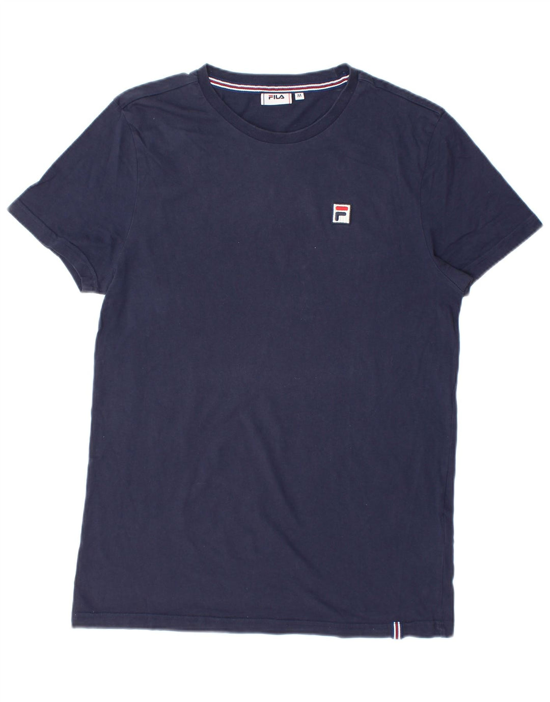 Camiseta masculina Fila Top médio algodão azul marinho