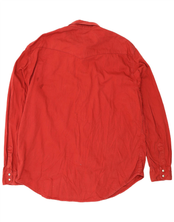 Camisa masculina Levi's 2XL algodão vermelho