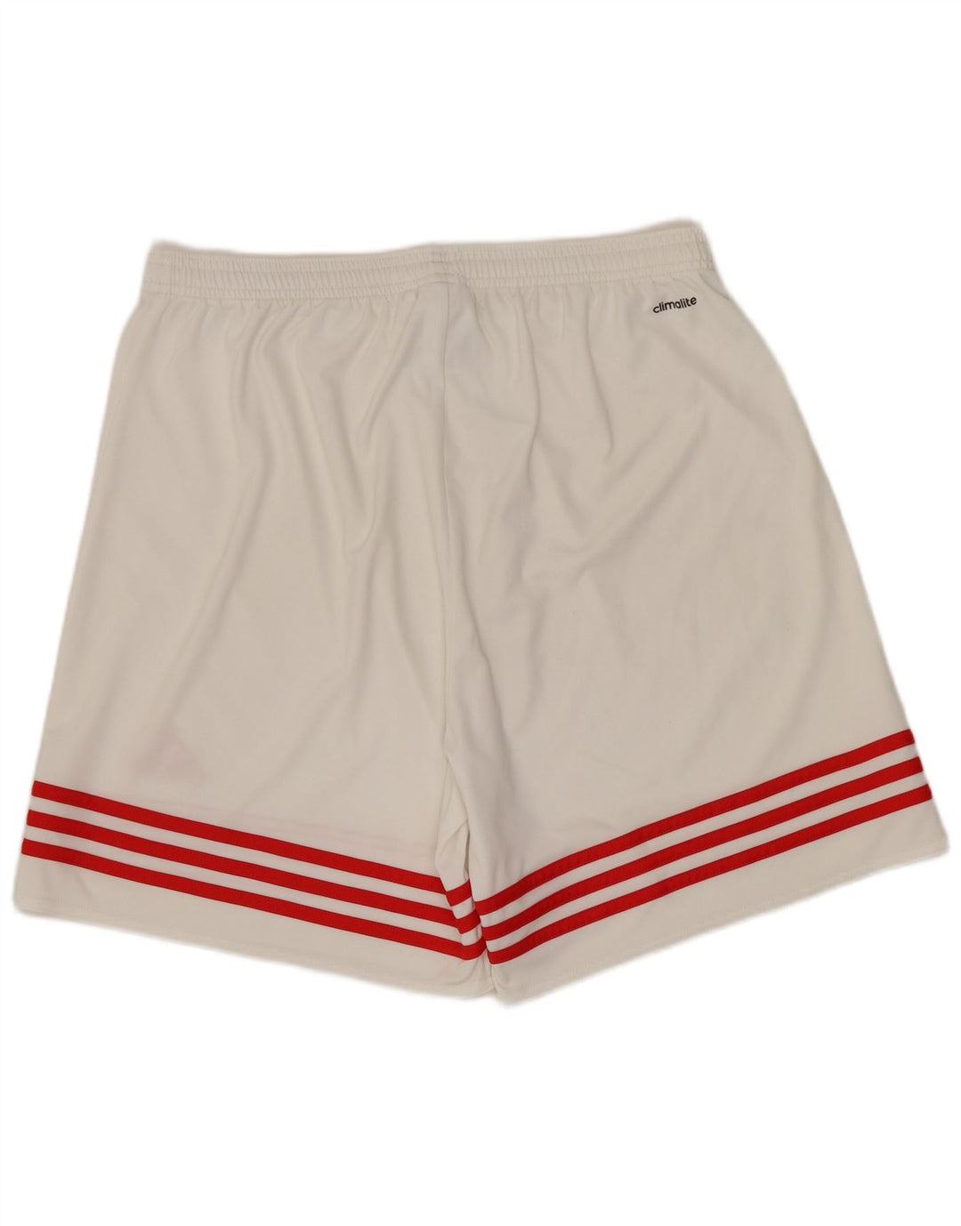 ADIDAS Mens Climalite Sport Shorts Grande Poliéster Branco