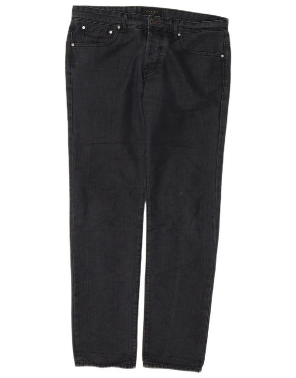 Jeans retos masculinos Ted Baker W32 L30 preto