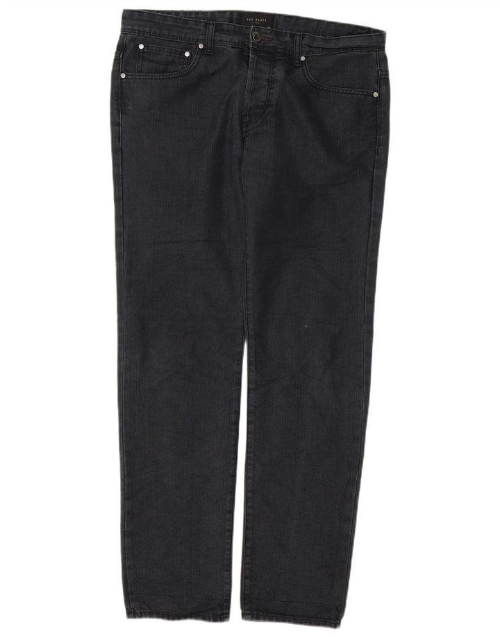 Jeans retos masculinos Ted Baker W32 L30 preto