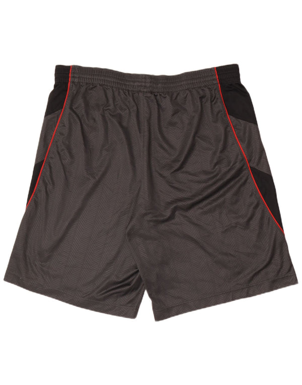 Shorts esportivos masculinos Nike 2XL cinza colorblock poliéster