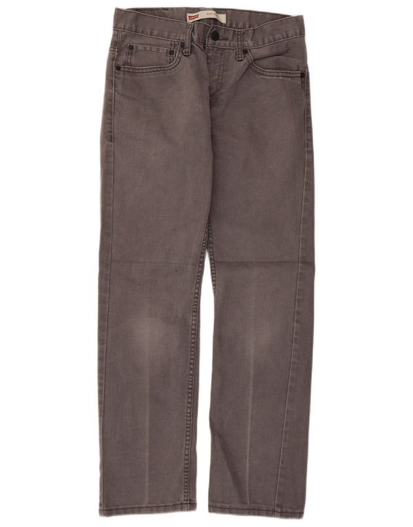 Levi's Meninos 511 Slim Jeans 15-16 Anos W28 L28 Cinza Algodão