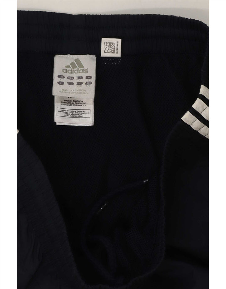 Calça Adidas Cargo Capri Masculina Grande Poliéster Azul Marinho