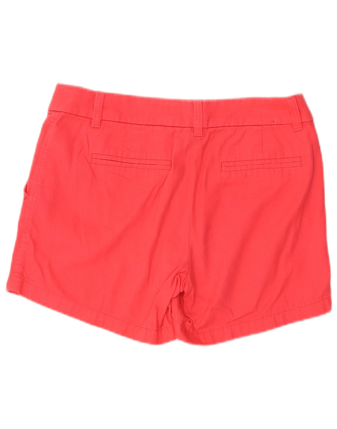 J. CREW Shorts Chino feminino US 4 pequeno W30 algodão vermelho