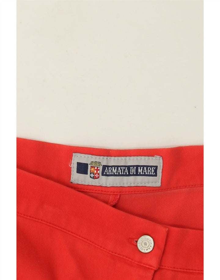 Calça capri feminina Armata Di Mare W30 L19 vermelha