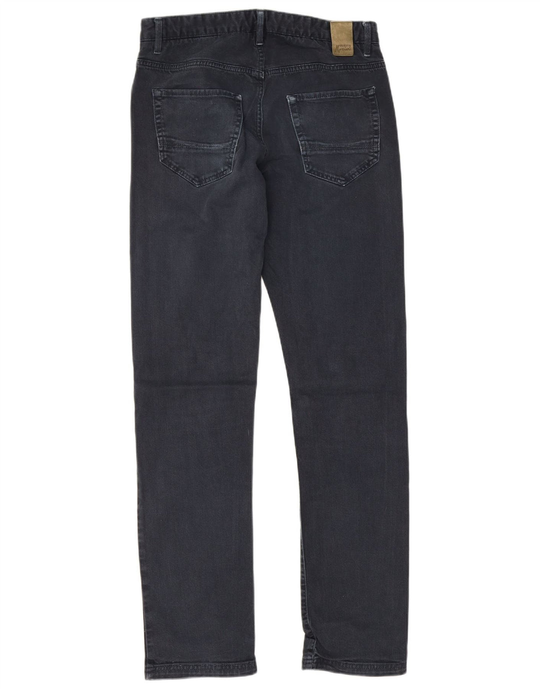 Guess Mens Jeans Slim W30 L33 Azul Marinho Algodão