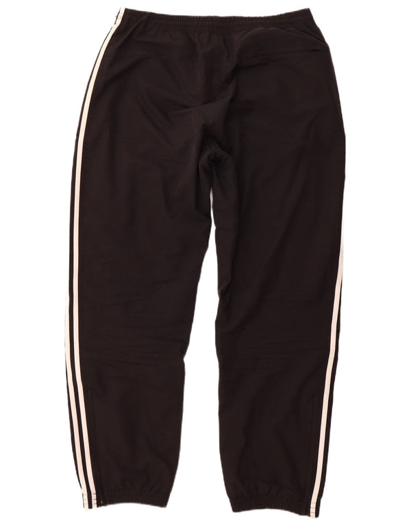 Adidas Mens Treino Calças Joggers Grande Poliéster Preto