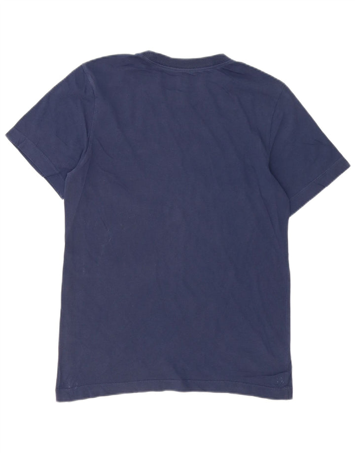 Nike Mens Camiseta Top Pequeno Azul Marinho
