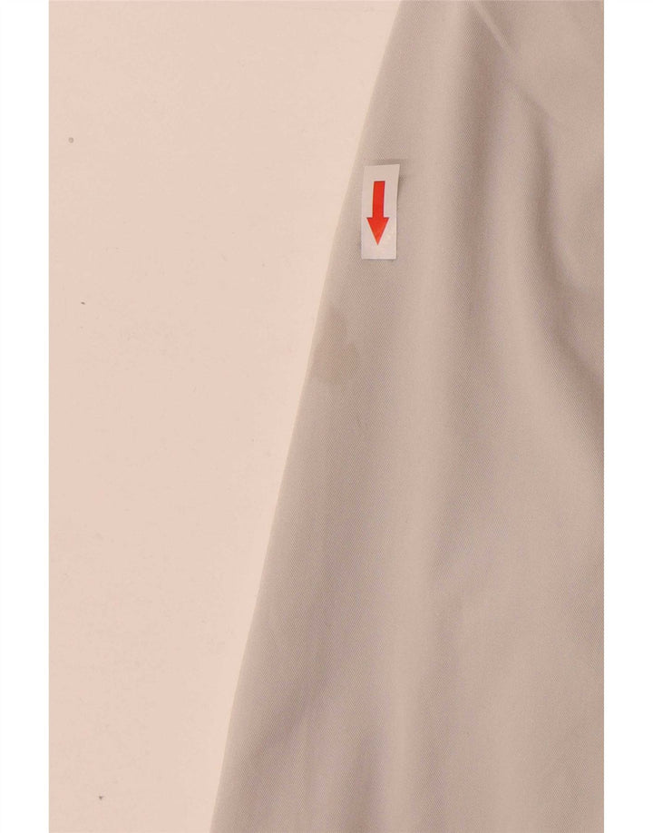 Jaqueta blazer masculina Zara com 2 botões EU 46 pequena cinza viscose clássica