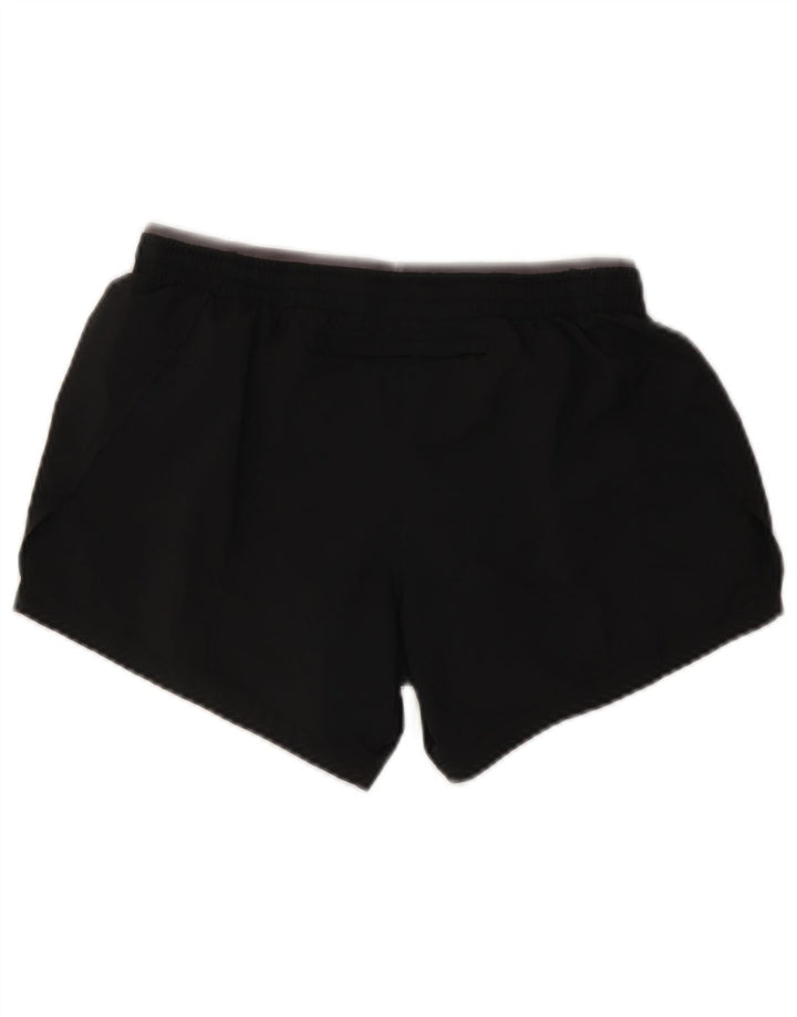 Shorts esportivos femininos Nike Dri Fit UK 10 poliéster cinza pequeno