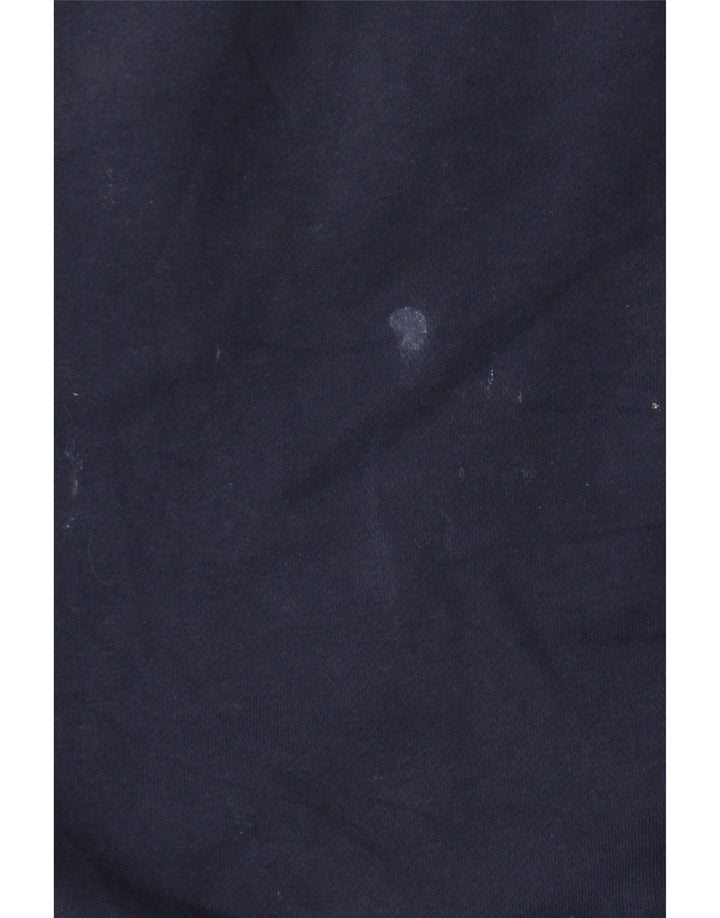 Calça de treino masculina Nike grande algodão azul marinho