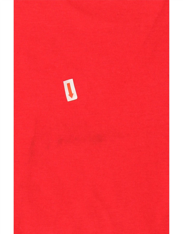 REEBOK Mens T-Shirt Top XL Red Cotton Vintage Reebok and Second-Hand Reebok from Messina Hembry 